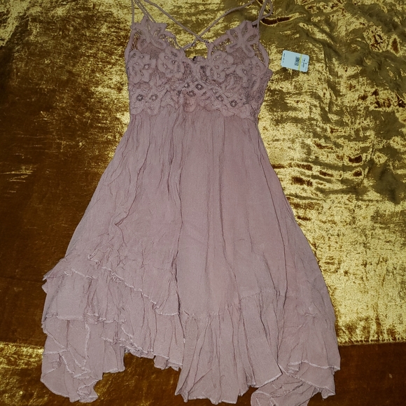New Free People Adella Lace Dress - Picture 12 of 16